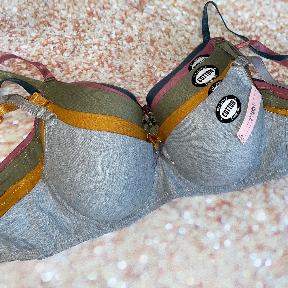 Mamia Cotton Comfort 5 pack Bras